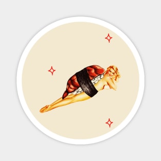 Sushi pin up girl Magnet